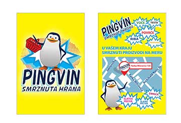 Izrada flajera za Pingvin Jale